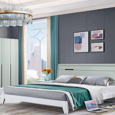 Master Suite Kamar Tidur Furniture Set Struktur Kayu Penyimpanan Nyaman Minimalis Kualitas Tinggi Kamar Tidur Modern Mewah