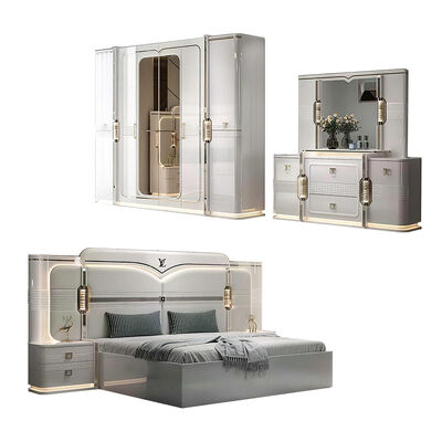 Ensembles De Chambre Couch king Size Luxury Bedroom Sets Home Double Bedroom Set furnitur kamar tidur modern Turki kayu