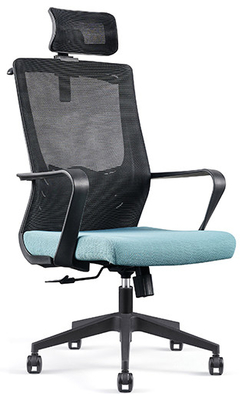 Chrome 100mm Kelas 3 Kursi Ergonomis Modern PU Kulit Kayu Lapis Kursi Ergo Mesh
