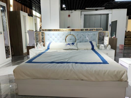 Perabot Kamar Tidur Perak Chic Perabot Kamar Tidur Hotel Komersial OEM ODM