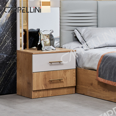 Modern King Size Bed Turkish Wardrobe Pakaian 6 Laci Rumah Mewah Royal Kayu Meubel Set Kamar Tidur