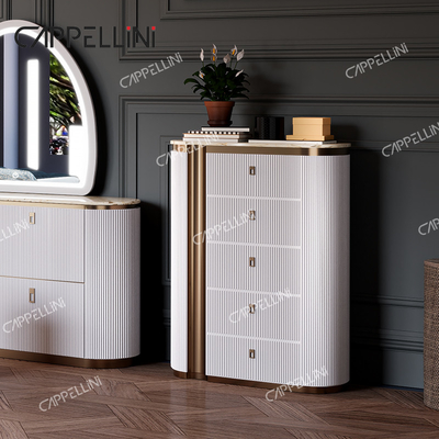 Modern Villa Putih Kayu Ukuran Raja Bedroom Sets Rumah Double Ratu Mewah Kayu Full Bedroom Furniture Set