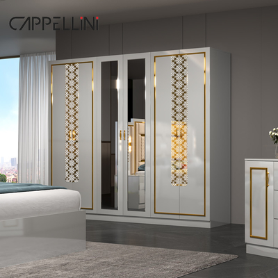 Rumah Ruang Master Double Kulit King Ukuran Tempat Tidur Grosir Murah Modern Mewah Ratu Kayu Mdf Set furnitur kamar tidur lengkap