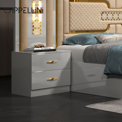 Rumah Ruang Master Double Kulit King Ukuran Tempat Tidur Grosir Murah Modern Mewah Ratu Kayu Mdf Set furnitur kamar tidur lengkap