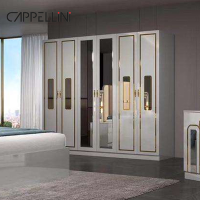 Murah Modern Kulit Headboard Queen Size Tempat Tidur Rumah Apartemen Double Master Kamar Kayu Full King Kamar Tidur Furniture Set