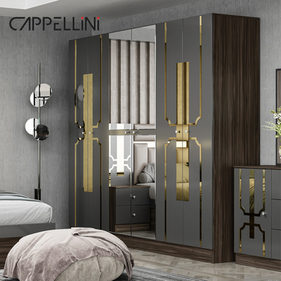 Foshan Grosir Harga Raja Ukuran Kayu Kulit Kamar Tidur Rumah Modern Mewah Murah Full Mdf Kamar Tidur Furniture Set