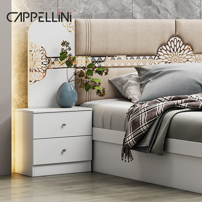 Grosir Harga Murah Classic Ratu Kulit Tempat Tidur Mewah Rumah Lain Ukuran penuh Raja Kayu furnitur kamar tidur Set