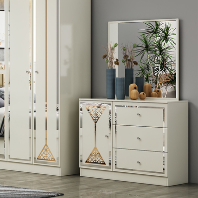 Desain Baru Grosir Set Kamar Tidur Dua Kamar Tidur Kayu Rumah Mewah Bingkai Kayu Murah Ukuran King Modern Furniture Set Kamar Tidur