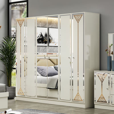 Desain Baru Grosir Set Kamar Tidur Dua Kamar Tidur Kayu Rumah Mewah Bingkai Kayu Murah Ukuran King Modern Furniture Set Kamar Tidur