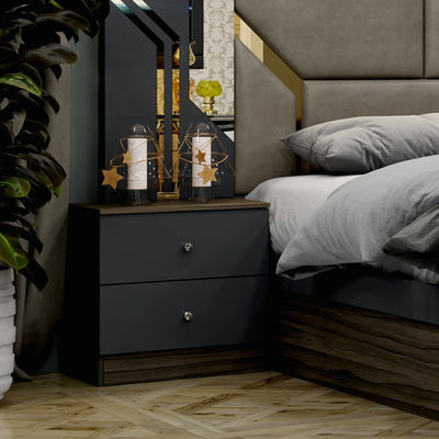 Grosir Murah Frame Kayu Mewah Set Ranjang Ukuran Raja Ganda Modern Rumah Turki Kayu MDF Set Kamar Tidur Lengkap Perabotan