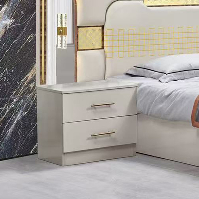 Turkish Luxury Style Frame Kayu Ukuran Raja Set Tempat Tidur Led Headboard Modern Klasik Full Home Set Kamar Tidur Kayu Furnitur