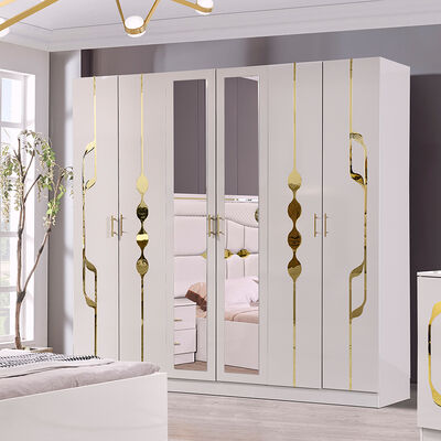 Desain Baru Frame Kayu Raja Ukuran Set Kamar Tidur Furnitur Kamar Tidur Double Modern Mewah Kayu Full Home Furniture Set Kamar Tidur