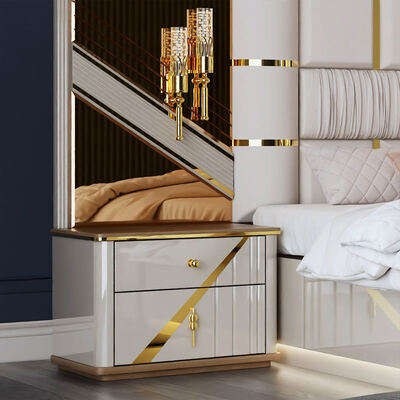 Grosir Turki Lengkap Set Kamar Tidur Mewah Penyimpanan Rumah Tempat Tidur Ganda Bingkai Kayu Ukuran King Set Perabot Kamar Tidur Modern