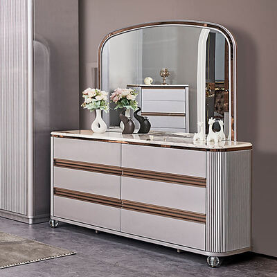 Modern Luxury Kulit Double Bed Komplit Set Kamar Tidur Kamar Master Frame Kayu Modern King Size Kamar Tidur Furniture Set