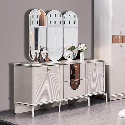 Katil Ukuran Raja Kulit Kayu Set Kamar Tidur Lengkap Set Kamar Tidur Dewasa Double Frame Kayu Lengkap Set Furnitur Kamar Tidur Mewah Modern