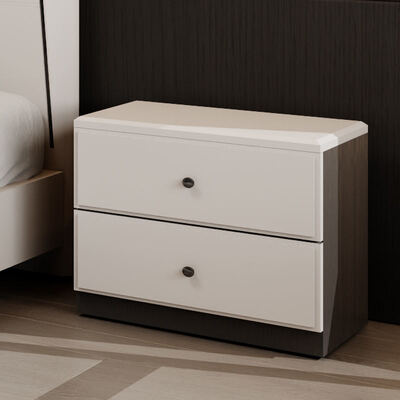 Set Kamar Tidur Modern Minimalis Ukuran King Lengkap dalam Kayu Klasik dengan Penyimpanan Suite Furnitur Kamar Tidur Mewah yang Nyaman