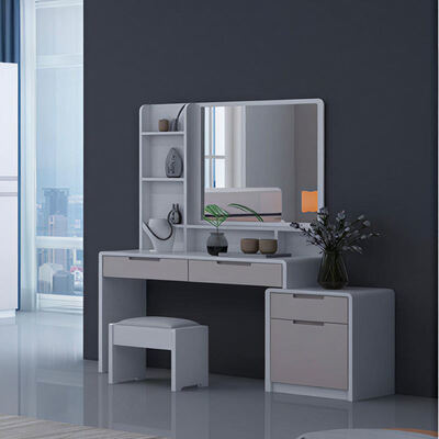 Furnitur Kamar Tidur Set Master Klasik Kayu Ukuran Raja Penyimpanan Nyaman Berkualitas Tinggi Minimalis Mewah Furnitur Modern Kamar Tidur