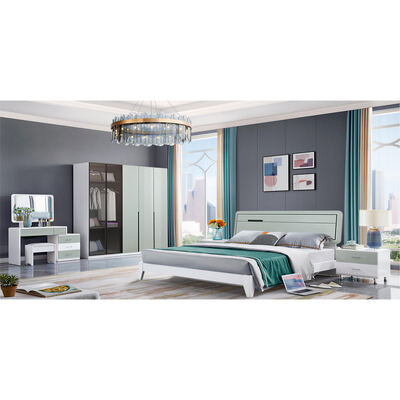 Master Suite Kamar Tidur Furniture Set Struktur Kayu Penyimpanan Nyaman Minimalis Kualitas Tinggi Kamar Tidur Modern Mewah