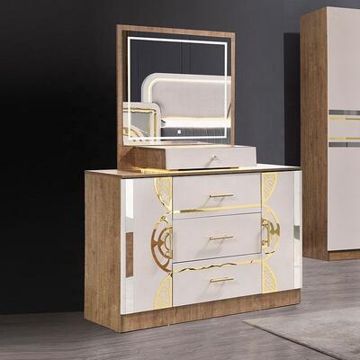 Chambre a Coucher Kompleks Set Kamar Tidur Turki Murah Grosir Ruang Guru Ukuran Raja Tempat Tidur Kayu Modern Furniture Set Kamar Tidur Belum ada ulasan