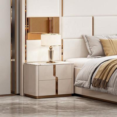 Desain Baru Mewah Ukuran Raja Tempat Tidur Double Modern Furniture Set Kamar Tidur Kayu Set Kamar Tidur Dengan Meja Pakaian Pintu Pintu Pintu