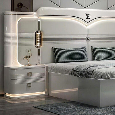 Ensembles De Chambre Couch king Size Luxury Bedroom Sets Home Double Bedroom Set furnitur kamar tidur modern Turki kayu