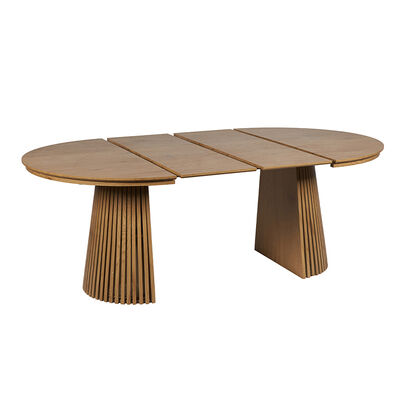 Ensemble De Table Manger Meja makan modern yang dapat diperluas Set 6 kursi Meja makan Meja makan lipat kayu 4 kursi