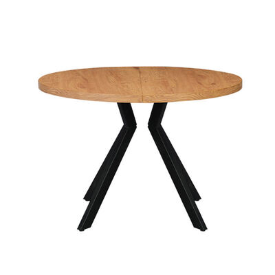 Nordic Modern Extendable Dining Table Folding Top Wooden Dining Room Furniture Minimalis Solid Wood Folding Dining Table Set