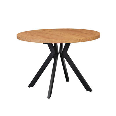 Nordic Modern Extendable Dining Table Folding Top Wooden Dining Room Furniture Minimalis Solid Wood Folding Dining Table Set
