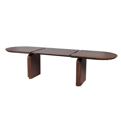 Meja Makan Modern Kayu Lipat yang Dapat Diekstensi Meja Makan Furnitur Ruangan Makan Rumah Nordik Restoran Rumah Mewah Meja Makan Luxus yang Dapat Diekstensi