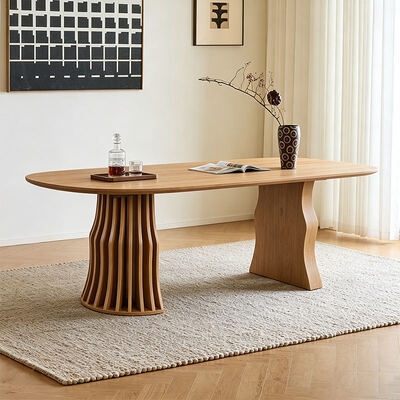 Grosir Meja Makan Kayu Modern Dapat Diperpanjang Furnitur Ruang Makan Lipat Meja Makan Sederhana Bulat Dapat Disesuaikan