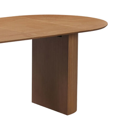 Grosir Meja Makan Kayu Modern Dapat Diperpanjang Furnitur Ruang Makan Lipat Meja Makan Sederhana Bulat Dapat Disesuaikan