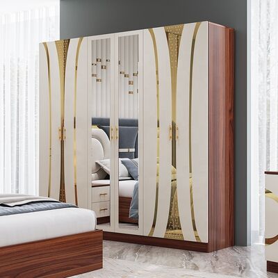Set Furnitur Kamar Tidur Turki Grosir Murah Rangka Kayu Ukuran King Set Kamar Tidur Suite Kamar Utama Mewah Modern Set Kamar Tidur