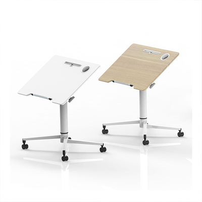 Meja Angkat Gas Workstation MDF yang Dapat Disesuaikan 800 * 600 * 18mm