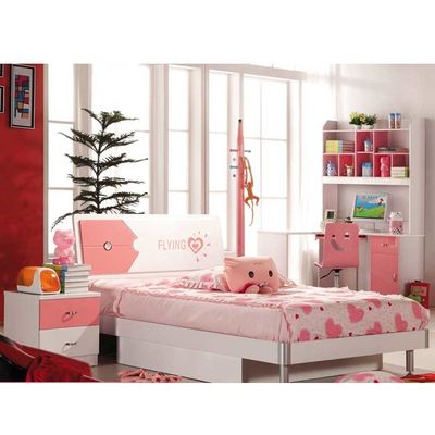 Set Kamar Tidur Anak Cabrini Perabot Kamar Tidur Anak Merah Muda 836