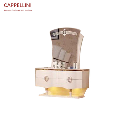 Perabotan Kamar Tidur King Modern 6pcs Desain Italia