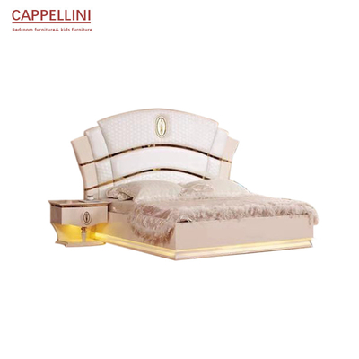 Perabotan Kamar Tidur King Modern 6pcs Desain Italia