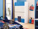 ODM OEM Children Bedroom Set Tempat Tidur Mobil Dengan Penyimpanan W950mm