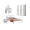 OEM ODM Modern Royal Minimalis Bedroom Set Furniture 1800 * 2000mm