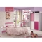 Perabotan Kamar Tidur Anak Lucu MDF Putih Merah Muda 960mm