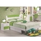 Cappellini Green Kamar Tidur Anak Set Furnitur Anak Modern Tempat Tidur 960mm