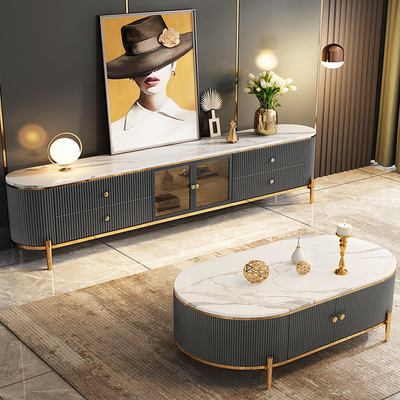 Kabinet TV Ditarik Kayu Nordic Cappellini 1.2*0.6m